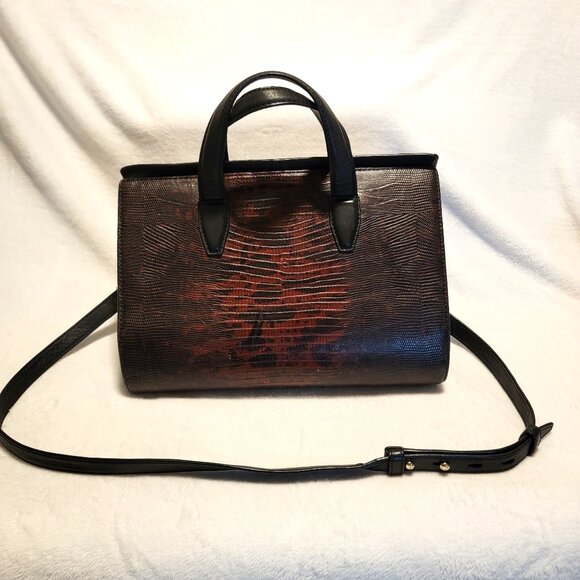 Alexander Wang Lizard Embossed Satchel Shoulder HandBag w/Dust Bag - Picture 1 of 16